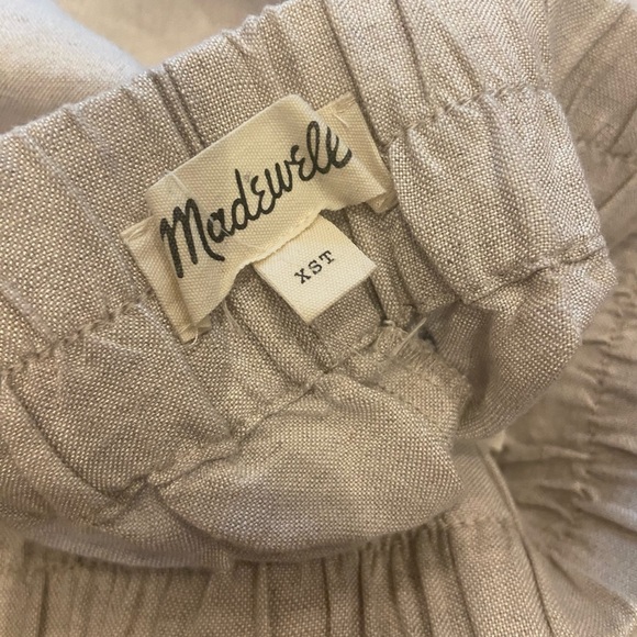 Madewell Huston Linen Pants - Picture 2 of 7